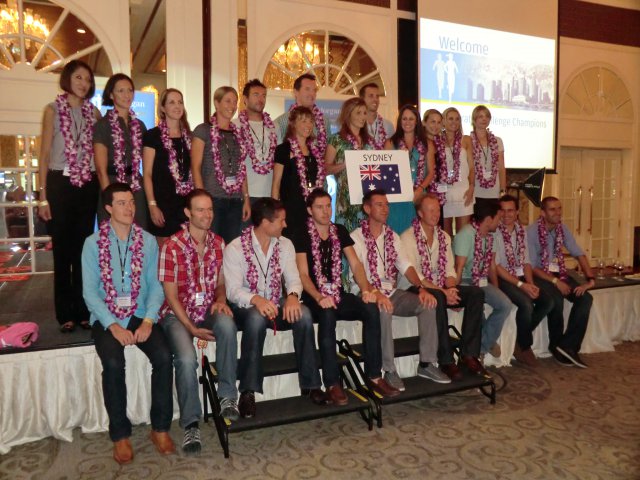 Pre-race reception - April 20, 2011
