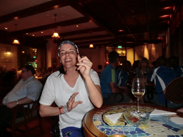 Post-race Festivities - April 21, 2011